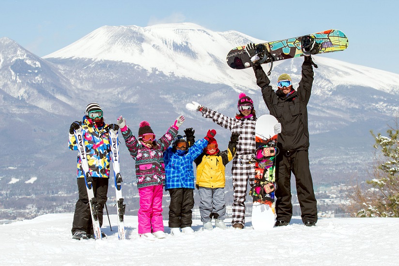 軽井沢　スキー